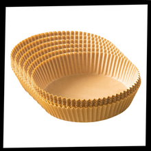 Carica l'immagine nel visualizzatore di Gallery, Confezione di rivestimenti di carta per friggitrice ad aria monouso - Ozerty