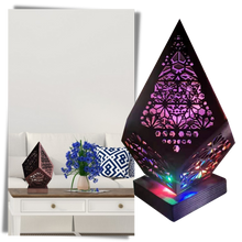 Carica l'immagine nel visualizzatore di Gallery, Lampada da terra a LED in stile boemo - Ozerty