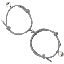 Carica l'immagine nel visualizzatore di Gallery, Set di 2 braccialetti magnetici per coppie
