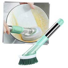 Carica l'immagine nel visualizzatore di Gallery, Spazzola di pulizia con dispenser di sapone - Ozerty
