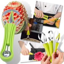 Carica l'immagine nel visualizzatore di Gallery, Set di utensili per intagliare e affettare la frutta - Ozerty