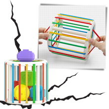 Carica l'immagine nel visualizzatore di Gallery, Giocattolo a forma di blocchi colorati per bambini