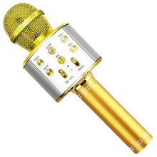 Carica l'immagine nel visualizzatore di Gallery, Microfono karaoke bluetooth senza fili