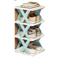 Carica l'immagine nel visualizzatore di Gallery, Scaffale organizzatore di scarpe multistrato
