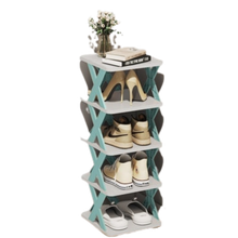 Carica l'immagine nel visualizzatore di Gallery, Scaffale organizzatore di scarpe multistrato