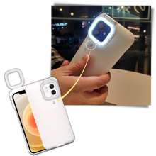 Carica l'immagine nel visualizzatore di Gallery, Custodia per telefono con luce ad anello a LED - Ozerty