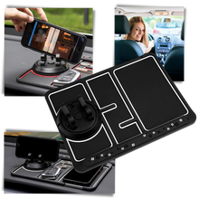 Carica l'immagine nel visualizzatore di Gallery, Cuscinetto antiscivolo e supporto per telefono per auto - Ozerty