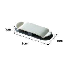 Carica l'immagine nel visualizzatore di Gallery, Confezione da 4 clip di fissaggio per cavi adesivi - Ozerty