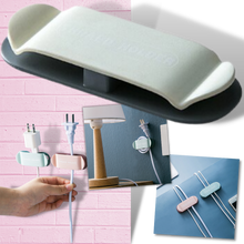 Carica l'immagine nel visualizzatore di Gallery, Confezione da 4 clip di fissaggio per cavi adesivi - Ozerty