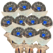 Carica l'immagine nel visualizzatore di Gallery, Bellissimo palloncino a LED con rosa