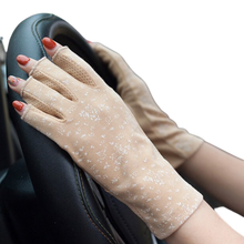 Carica l'immagine nel visualizzatore di Gallery, Eleganti guanti in cotone con protezione UV