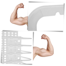 Carica l'immagine nel visualizzatore di Gallery, Cesto da bucato pieghevole in plastica montabile a parete