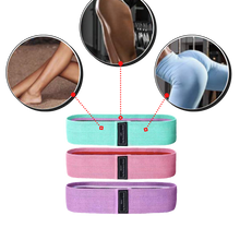 Carica l'immagine nel visualizzatore di Gallery, Set di 3 pezzi di bande elastiche di resistenza - Ozerty