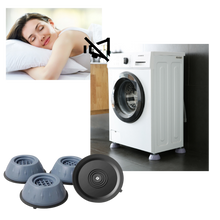 Carica l'immagine nel visualizzatore di Gallery, Confezione di 4 cuscinetti di gomma antivibrazione - Ozerty