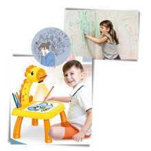 Carica l'immagine nel visualizzatore di Gallery, Tavolo da disegno di proiezione per bambini - Ozerty
