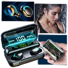 Carica l'immagine nel visualizzatore di Gallery, Auricolari Bluetooth con scatola di ricarica della batteria - Ozerty
