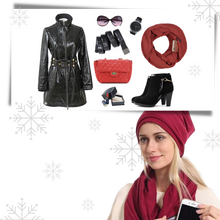 Carica l'immagine nel visualizzatore di Gallery, Calda sciarpa con tasca nascosta - Ozerty