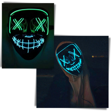 Carica l'immagine nel visualizzatore di Gallery, Maschera LED al neon - Ozerty