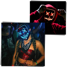 Carica l'immagine nel visualizzatore di Gallery, Maschera LED al neon - Ozerty