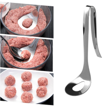 Carica l'immagine nel visualizzatore di Gallery, Cucchiaio da polpetta in acciaio inossidabile - Ozerty