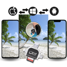 Carica l'immagine nel visualizzatore di Gallery, Adattatore universale per schede SD - Ozerty