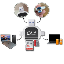 Carica l'immagine nel visualizzatore di Gallery, Adattatore universale per schede SD - Ozerty