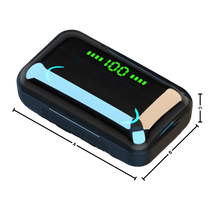 Carica l'immagine nel visualizzatore di Gallery, Auricolari Bluetooth con scatola di ricarica della batteria