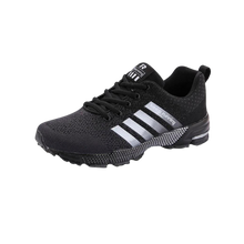 Carica l'immagine nel visualizzatore di Gallery, Scarpe da ginnastica traspiranti da uomo -Nero/EU38Nero/EU39Nero/EU40Nero/EU41Nero/EU42Nero/EU43Nero/EU44Nero/EU45Nero/EU46Nero/EU47Nero/EU48 - Ozerty