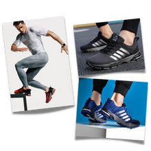 Carica l'immagine nel visualizzatore di Gallery, Scarpe da ginnastica traspiranti da uomo - Ozerty