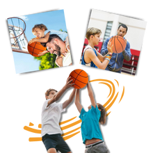 Carica l'immagine nel visualizzatore di Gallery, Pallone da basket silenzioso colorato - Ozerty