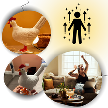 Carica l'immagine nel visualizzatore di Gallery, Lampada accogliente a forma di uovo di gallina - Ozerty