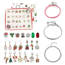 Carica l'immagine nel visualizzatore di Gallery, Calendario dell'Avvento 24 Giorni con Gioielli Fai-da-Te -Rosa - Ozerty