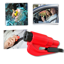 Carica l'immagine nel visualizzatore di Gallery, Strumento di rottura per auto essenziale 2 in 1 - Ozerty