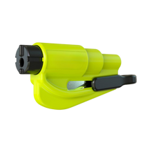 Carica l'immagine nel visualizzatore di Gallery, Strumento di rottura per auto essenziale 2 in 1 -Giallo - Ozerty