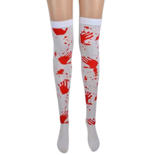 Carica l'immagine nel visualizzatore di Gallery, Calze Compressori con Design Festivi per Halloween -Racconti cruenti - Ozerty