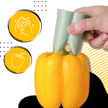 Carica l'immagine nel visualizzatore di Gallery, Togli Torsolo Sicuro per Frutta e Peperoni - Ozerty
