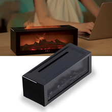 Carica l'immagine nel visualizzatore di Gallery, Diffusore di Oli Essenziali a LED con Simulazione di Camino - Ozerty