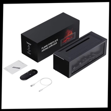 Carica l'immagine nel visualizzatore di Gallery, Diffusore di Oli Essenziali a LED con Simulazione di Camino - Ozerty