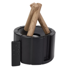 Carica l'immagine nel visualizzatore di Gallery, Diffusore di Oli Essenziali a Forma di Falò -Nero - Ozerty