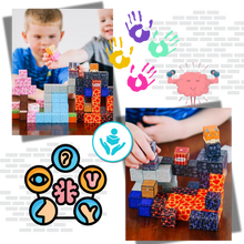 Carica l'immagine nel visualizzatore di Gallery, Blocchi magnetici educativi di Minecraft - Ozerty
