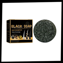 Carica l'immagine nel visualizzatore di Gallery, Shampoo solido naturale per scurire i capelli - Ozerty