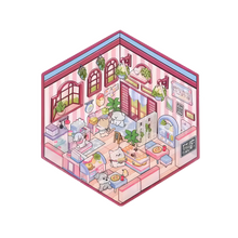 Carica l'immagine nel visualizzatore di Gallery, Adesivi Racconti Pastello per la Casa -Sala da tè - Ozerty