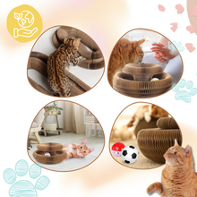 Carica l'immagine nel visualizzatore di Gallery, Tiragraffi Antistress per Gatti - Ozerty