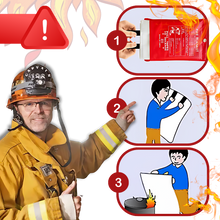 Carica l'immagine nel visualizzatore di Gallery, Coperte antincendio di emergenza a estinzione rapida - Ozerty