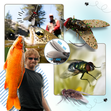 Carica l'immagine nel visualizzatore di Gallery, Esche realistiche per la pesca a mosca - Ozerty