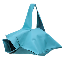 Carica l'immagine nel visualizzatore di Gallery, Borsa da viaggio per gatti Viaggio Sereno -Blu - Ozerty