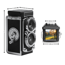 Carica l'immagine nel visualizzatore di Gallery, Fotocamera Reflex a Doppio Obiettivo Senza Tempo - Ozerty