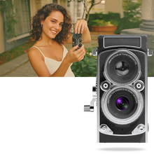 Carica l'immagine nel visualizzatore di Gallery, Fotocamera Reflex a Doppio Obiettivo Senza Tempo - Ozerty