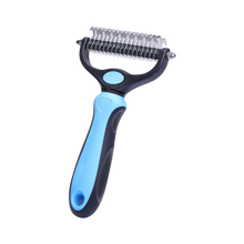 Carica l'immagine nel visualizzatore di Gallery, Spazzola per cani e gatti per la rimozione del pelo -Blu - Ozerty