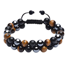 Carica l'immagine nel visualizzatore di Gallery, Bracciale di protezione resistente all'acqua -Occhio di tigre - Ozerty